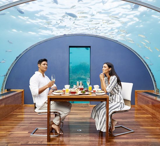 Ithaa undersea restaurant